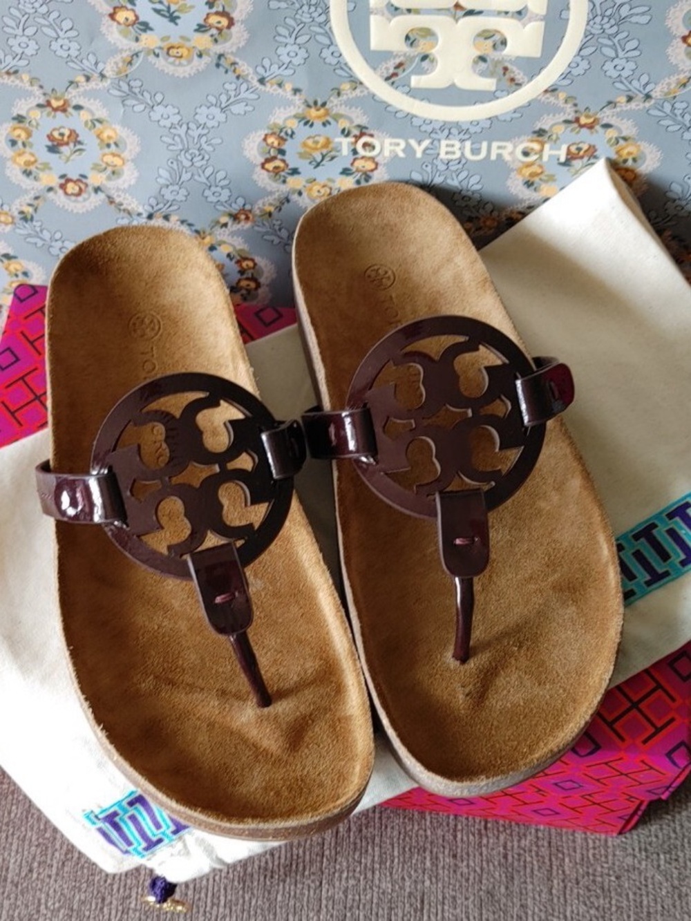 NWT TORY BURCH MILLER CLOUD SANDALS